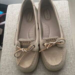 Can buy now! Sperry Tan Moccasin-Style Shoes with Classic Stitching